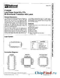 Datasheet F100328 manufacturer National Semiconductor