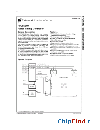 Datasheet FPD85310 manufacturer National Semiconductor