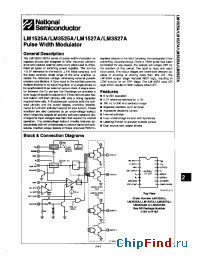 Datasheet LM1527A manufacturer National Semiconductor