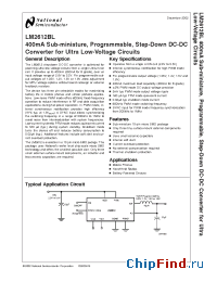 Datasheet LM2612ABL manufacturer National Semiconductor