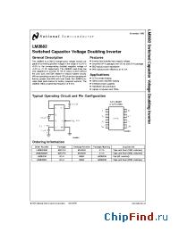 Datasheet LM2682M manufacturer National Semiconductor