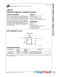 Datasheet LM2767M5 manufacturer National Semiconductor