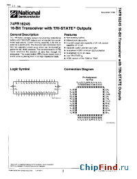 Datasheet LM3146N manufacturer National Semiconductor