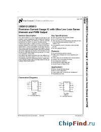 Datasheet LM3812EVAL manufacturer National Semiconductor
