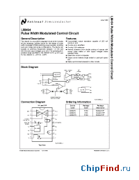 Datasheet LM494IN manufacturer National Semiconductor