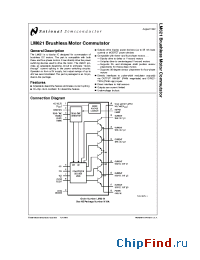 Datasheet LM621N manufacturer National Semiconductor