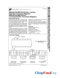 Datasheet MM74HC648 manufacturer National Semiconductor