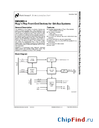 Datasheet NM95MS14 производства National Semiconductor