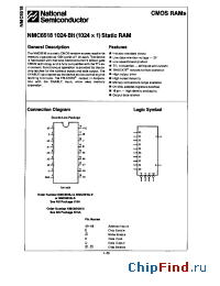 Datasheet NMC6518N-5 manufacturer National Semiconductor