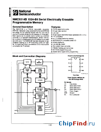 Datasheet NMC9314B manufacturer National Semiconductor