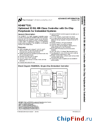 Datasheet NS486 manufacturer National Semiconductor