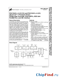 Datasheet PC87332 manufacturer National Semiconductor