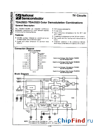 Datasheet TDA2522Q manufacturer National Semiconductor