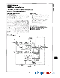 Datasheet TP3056 manufacturer National Semiconductor