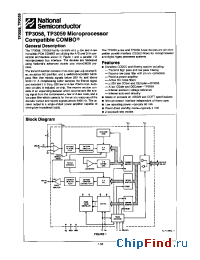 Datasheet TP3058 производства National Semiconductor