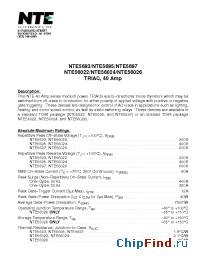 Datasheet NTE1128 manufacturer NTE