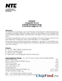 Datasheet NTE1286 manufacturer NTE