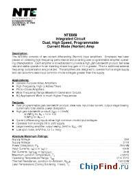 Datasheet NTE15023 производства NTE