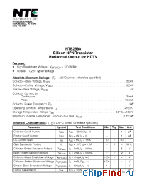 Datasheet NTE153 manufacturer NTE
