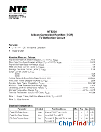 Datasheet NTE1906 manufacturer NTE