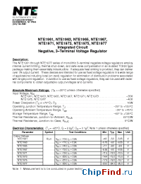 Datasheet NTE1971 manufacturer NTE