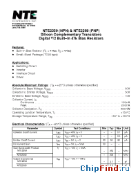 Datasheet NTE2360 manufacturer NTE