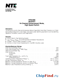 Datasheet NTE2944 manufacturer NTE