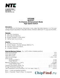 Datasheet NTE2988 производства NTE