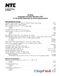 Datasheet NTE308 manufacturer NTE