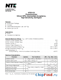 Datasheet NTE3123 производства NTE