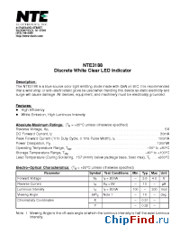 Datasheet NTE3188 manufacturer NTE