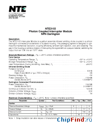 Datasheet NTE383 manufacturer NTE