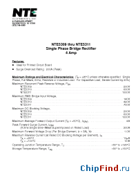 Datasheet NTE5310 manufacturer NTE