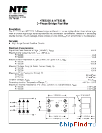 Datasheet NTE5338 производства NTE