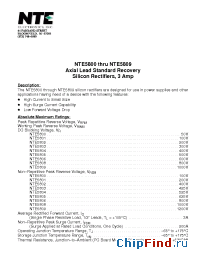 Datasheet NTE5806 manufacturer NTE