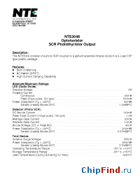 Datasheet NTE6129 manufacturer NTE
