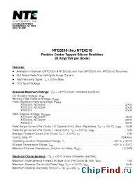 Datasheet NTE6208 manufacturer NTE