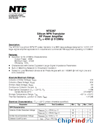 Datasheet NTE63 производства NTE