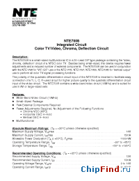 Datasheet NTE7008 manufacturer NTE