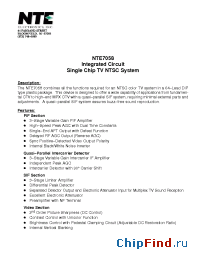 Datasheet NTE7058 manufacturer NTE