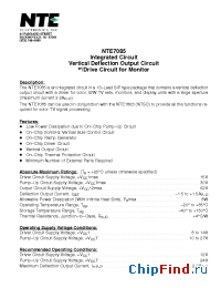 Datasheet NTE7085 manufacturer NTE