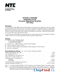Datasheet NTE938M производства NTE