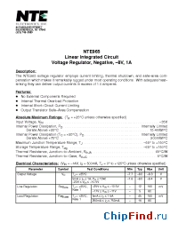 Datasheet NTE965 manufacturer NTE