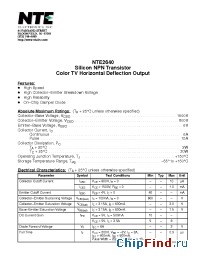 Datasheet NTE967 manufacturer NTE