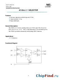 Datasheet CI0086 manufacturer NTT