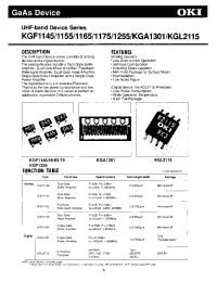 Datasheet KGF1145 manufacturer OKI