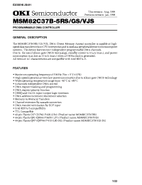 Datasheet MSM82C37B manufacturer OKI