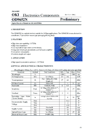 Datasheet OD9652N manufacturer OKI