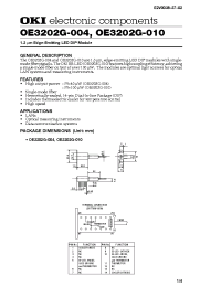 Datasheet OE3202G-004 manufacturer OKI
