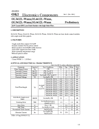 Datasheet OL3412L-Wnnn manufacturer OKI